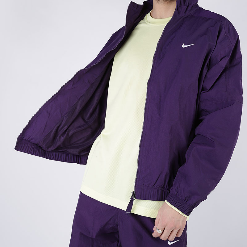 мужская фиолетовая куртка Nike Track Jacket CD6543-525 - цена, описание, фото 3